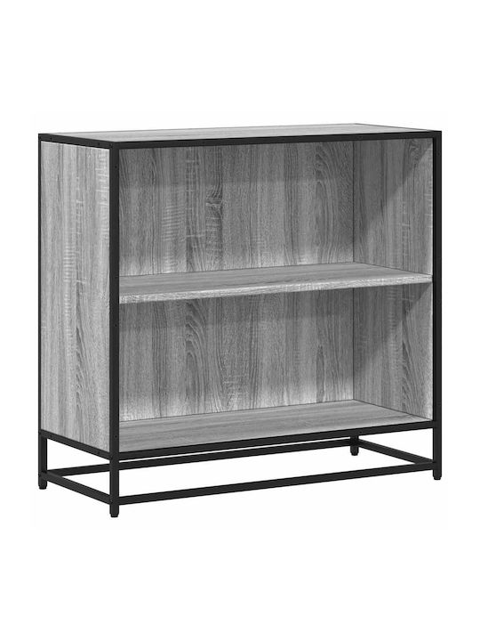 Bookcase Grey Sonoma 80.5x35x76cm