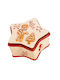 TnS Cookies Ornament de masă de Crăciun Borcan de prăjituri Ceramic L17xW17xD9cm.