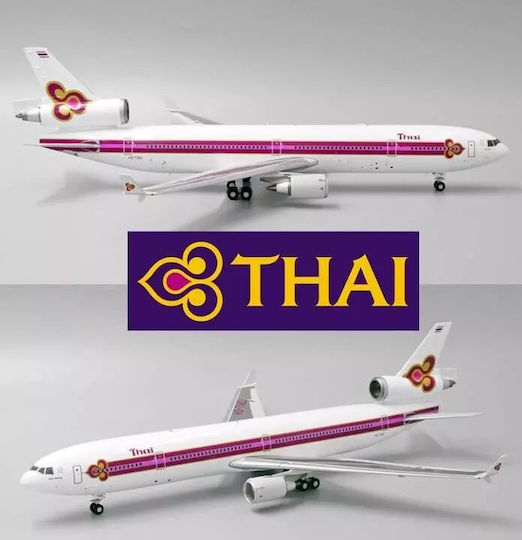 Ready-Made Metal Airplane Model Scale 1/200 JC Wings McDonnell Douglas MD11 Thai Airways