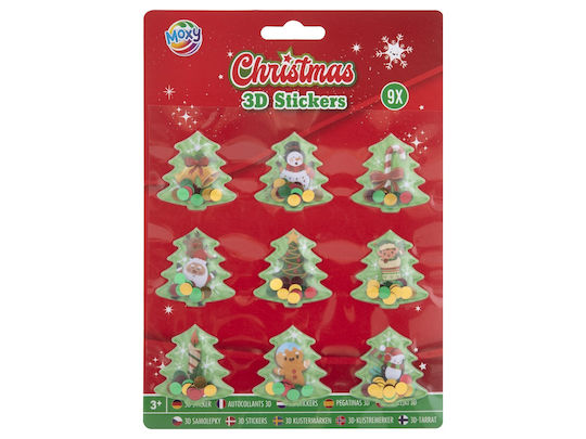 3d Christmas-themed Decoration Set Tree