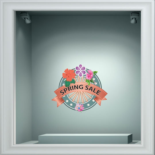 Frühlingsverkauf Fensteraufkleber 23 120cm X 105cm