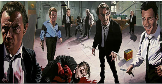 Pyramid International Reservoir Dogs The Meeting Place Κάδρο σε Καμβά 50x100cm