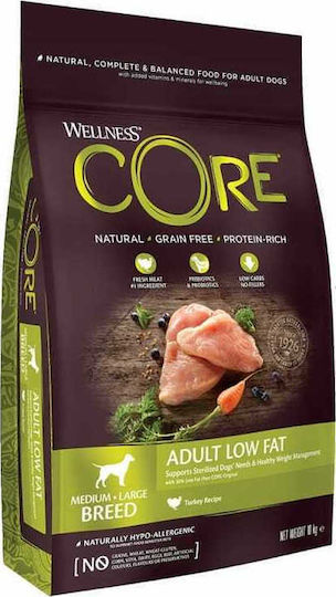Wellness Healthy Weight 12kg Ξηρά Τροφή Σκύλων με Γαλοπούλα