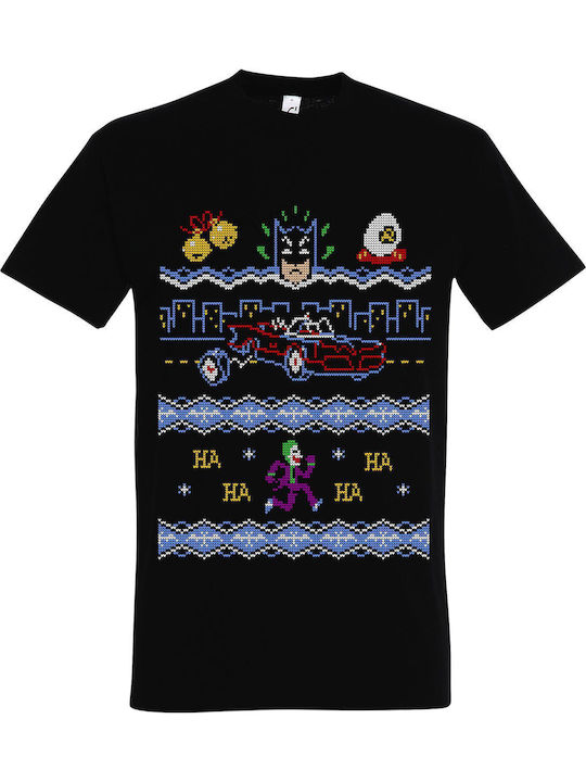 T-shirt Unisex " Ugly Christmas Tshirt Batman R...