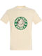 kirikoko I Am 100% That Grinch Starbucks T-shirt Beige Baumwolle