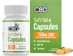 Cbdfx Organische Gelkapseln 750mg 30 Kapseln
