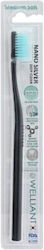 Welliant Nano Silver Deep Clean Οδοντόβουρτσα Medium Μαύρο Welliant Nano Silver Deep Clean Οδοντόβουρτσα Medium Μαύρο