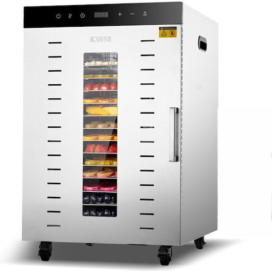 Karni Комерсиален хранителен сушилник за 16 дискове 1500W 46.5x57x67см