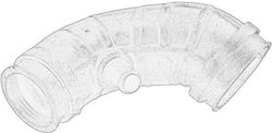 Air Filter Element Oe Opel Air Intake Pipe Chevrolet Captiva Opel Antara A 2.0d 07.06