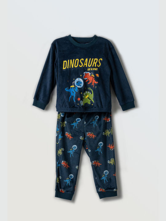 Hashtag Kinder Schlafanzug Red Dinosaurs Junior