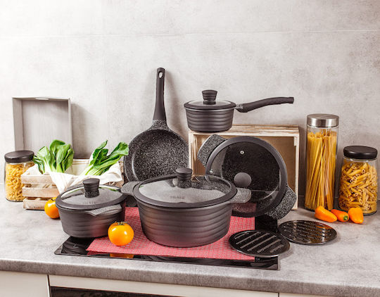 Zilner Cookware Set 5 Pieces