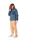 Bluse Blau