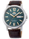 Orient Men's Watch Automatic with Brown Leather Strap