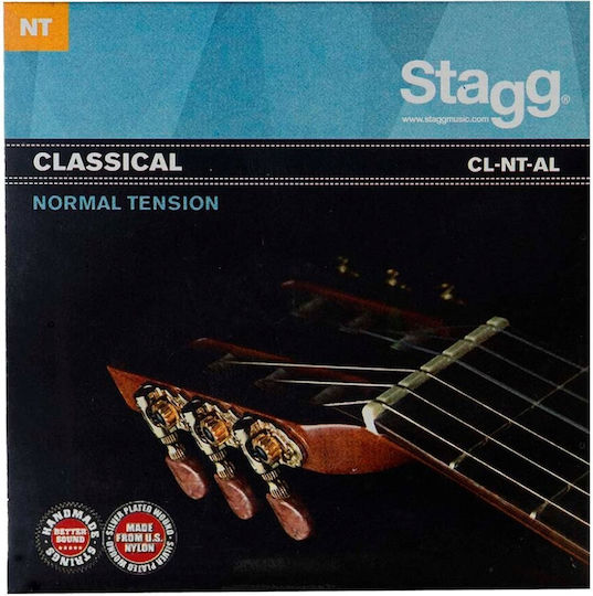 Stagg Coardă Placat cu argint Individuală pentru Chitară clasică