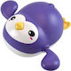 Interactive Bath Toy Children Flippy Purple Penguin