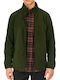 Men's Fleece Cardigan Khaki