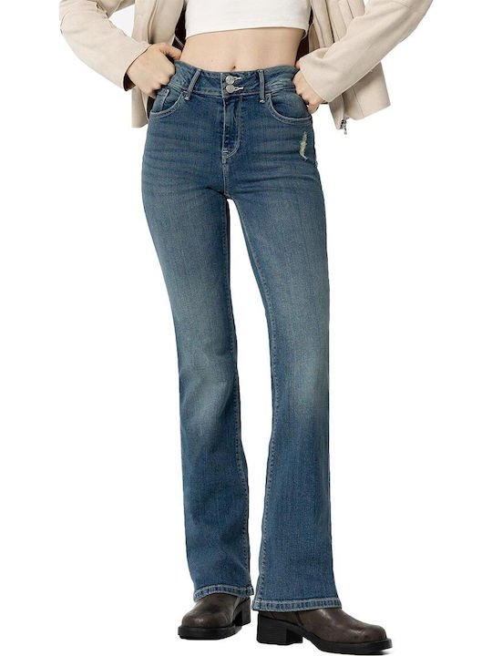 Γυναικείο Jean Παντελόνι Καμπάνα Push Up σε Bootcut Εφαρμογή
