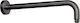 Wall Arm Round 35cm Aisi316 Inox Pvd Black Brushed
