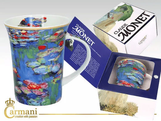 Carmani Mug from Porcelain Multicolored 350ml