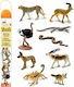 Safari Toobs Μινιατούρες Safari Sahara Desert Animals Ζώα Ερήμου Σαχάρα