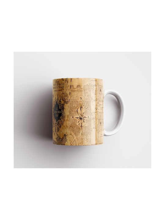 Digital Place Mug Ceramic Beige
