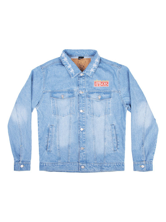 American Socks Denim Jacket Blue