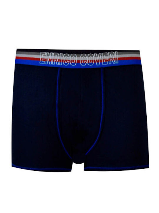 Enrico Coveri Men's Boxer Navy