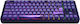 Dark Project ALU87B Celestial Gaming Mechanical Keyboard Tenkeyless with RGB lighting (German) + Multilingual Keycaps
