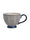 Laura Ashley Mug Ceramic Gray