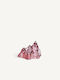 Kosta Boda Candle Holder Glass in Pink Color 9x14x12cm 1pcs