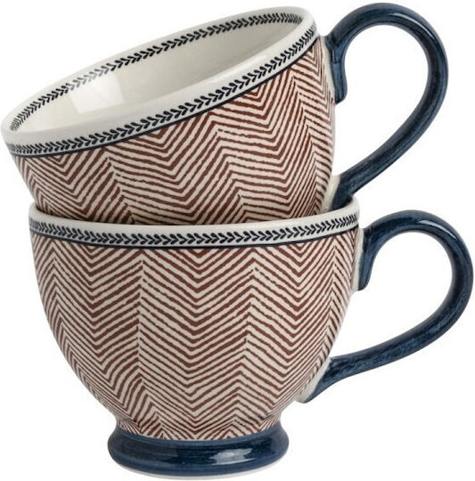 Laura Ashley Керамична Чаша Оранжева 430ml