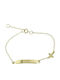 Senzio Belibasakis Kids Bracelet ID from Gold 9K