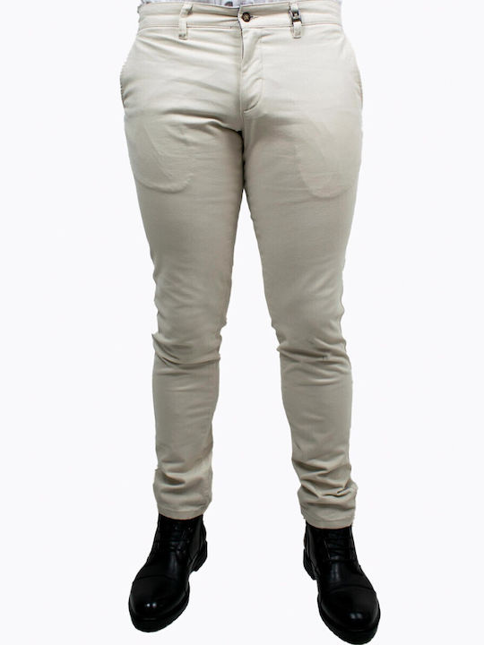 Men's Trousers Chinos Ecru