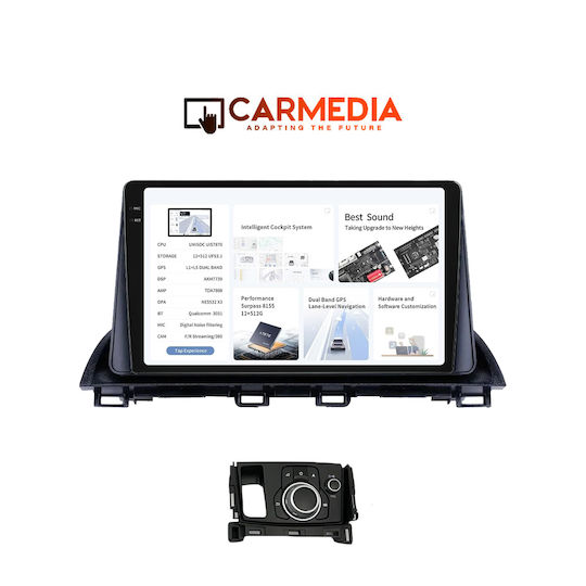 Ηχοσύστημα Αυτοκινήτου για Mazda CX-4 2014 (Bluetooth/USB/WiFi/GPS/Apple-Carplay/Android-Auto) με Οθόνη Αφής 9.5"