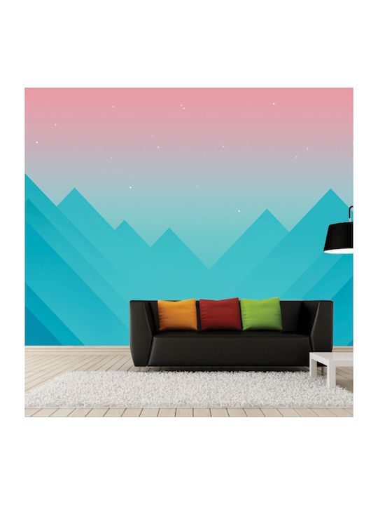 Self-Adhesive Wallpaper Green Pyramids 275cm