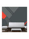Charcoal Red Self-Adhesive Wallpaper 500cm