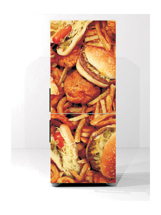 Fast Food 2 Fridge Sticker 210cm