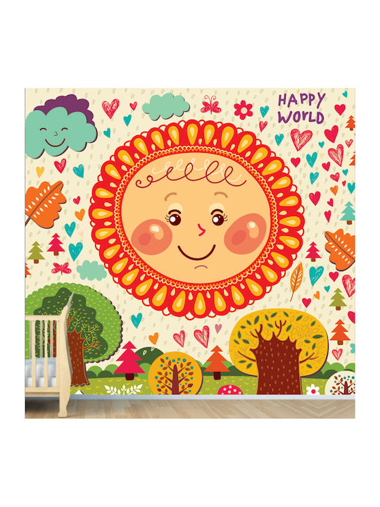 Self-Adhesive Wallpaper Sun 250cm