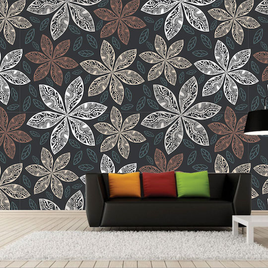 Selbstklebende Tapete Klassische Blumen 350cm