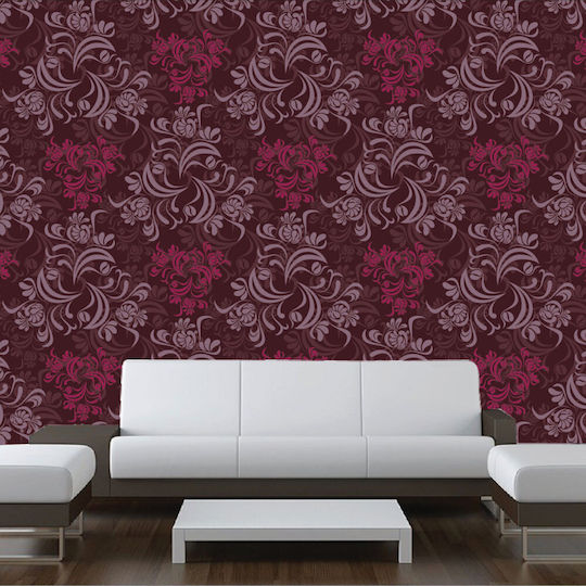 Αυτοκόλλητη Ταπετσαρία Retro Flowers 230cm