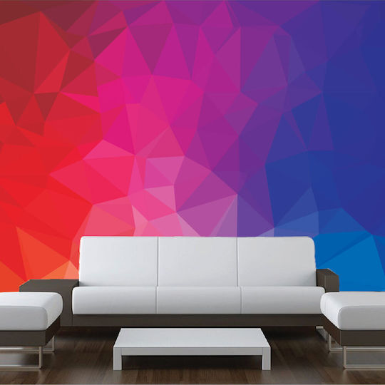 Selbstklebende Tapete Bunte Formen 235cm