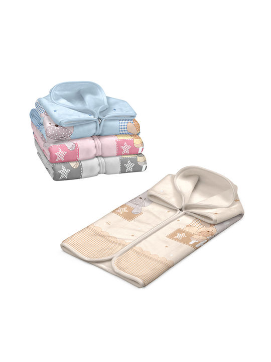 Belpla Blanket Spanish Nursery Swaddling Blankets Beige 80x90cm