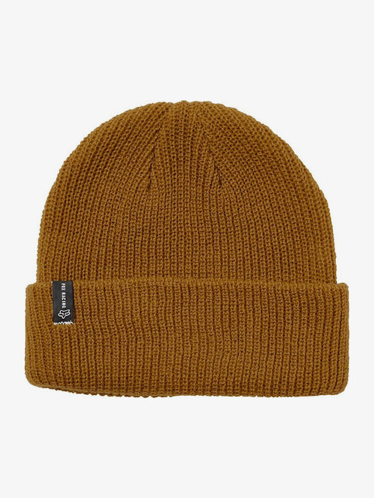 Machinist Beanie Ανδρικός Σκούφος Πλεκτός σε Κίτρινο χρώμα