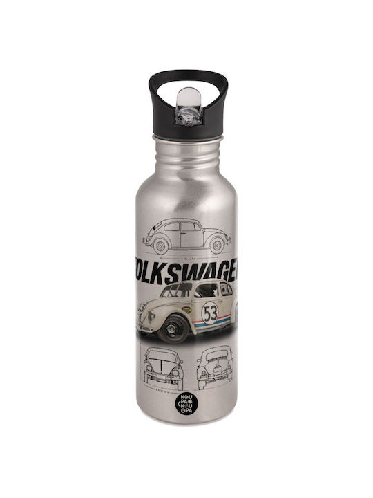 Koupakoupa Volkswagen Beetle Water Bottle Stainless Steel 592ml Multicolour