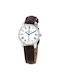 Ds Podium Watch Automatic with Brown Leather Strap