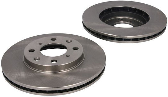 Ventilated Brake Disc Set Front Right Left Honda Capa City Iv Jazz Ii Logo 240mm 4 Holes 04.98-07.08 Ferodo