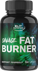 Elit Nutrition Savage Fat Burner 60 Mützen