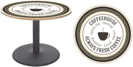 Διακοσμητικό Αυτοκόλλητο Τραπεζιού Coffee 1τμχ Orafol