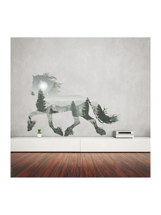 Αυτοκόλλητο Τοίχου Άλογο 125cm X 85cm
