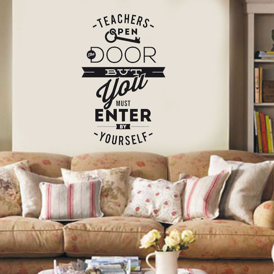 Декоративен Стикер За Стена Teachers Open Doors 1 Брой